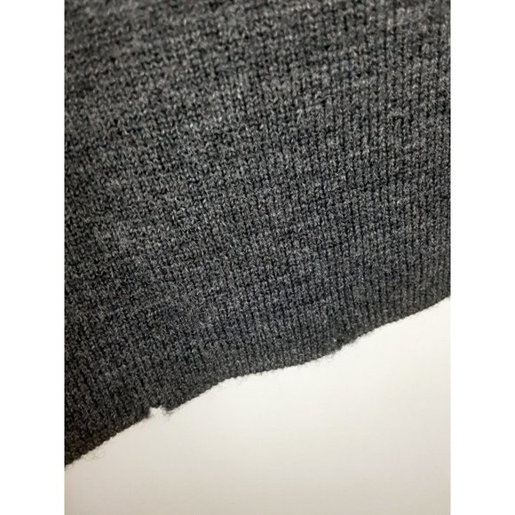 Lauren Ralph Lauren Women's Gray Merino Wool Crest Cardigan  Sweater Blazer XL - Picture 11 of 16